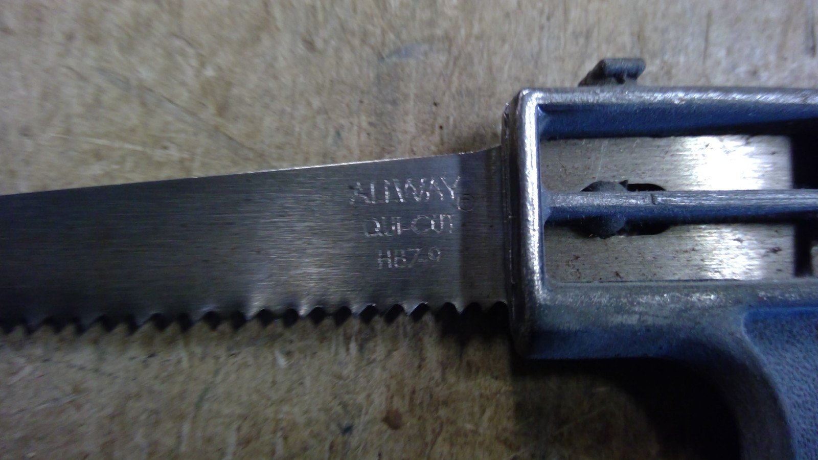 Vintage Allway Handy Saw No. 100 Handle, Carpentry, Woodworking