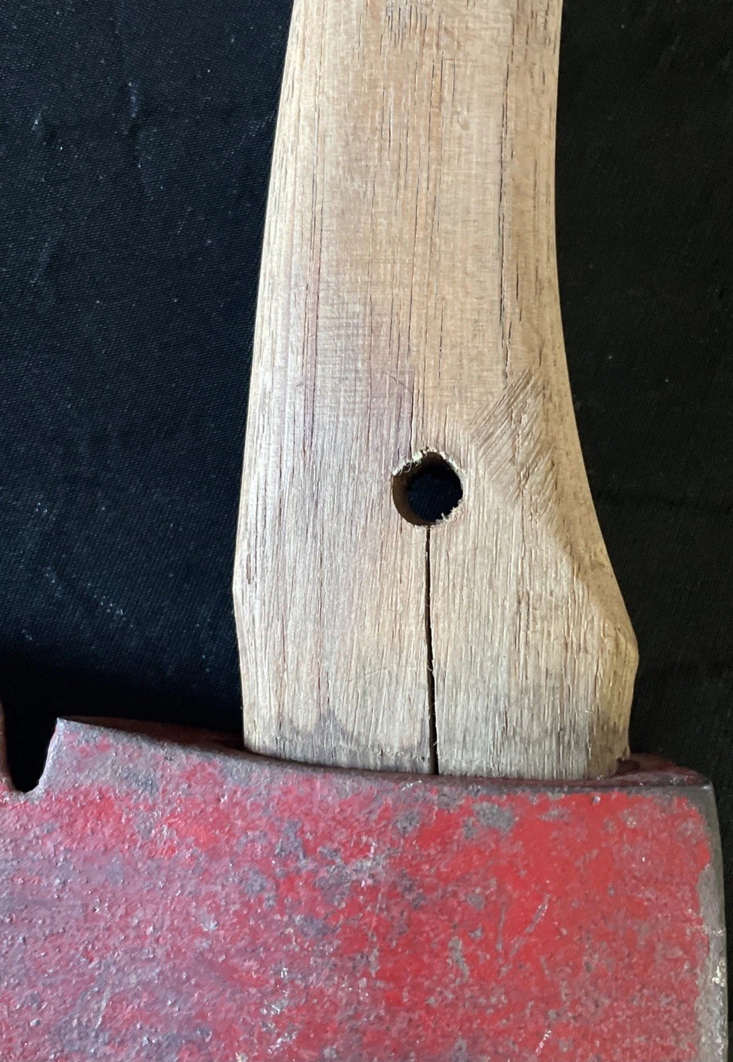 Scouting Camp Axe Hatchet 1 lb. Red Head w/ Wooden Handle | Free S&H