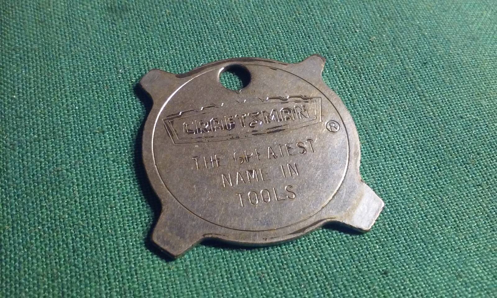 Sears / Craftsman Roebuck and Co 4 Way Pocket Screwdriver Fob Promo Advertising
