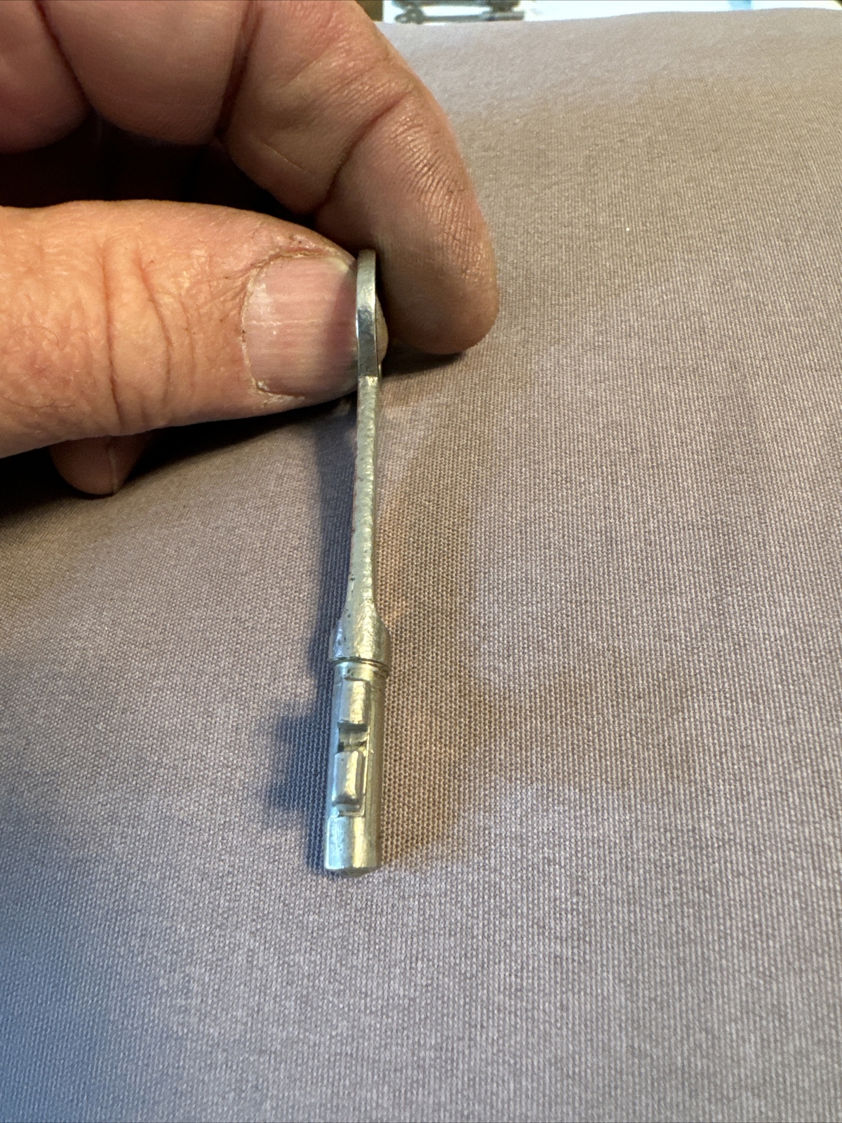 Vintage Skeleton Key Nice Clean And Straight Key 3” Stamped No6