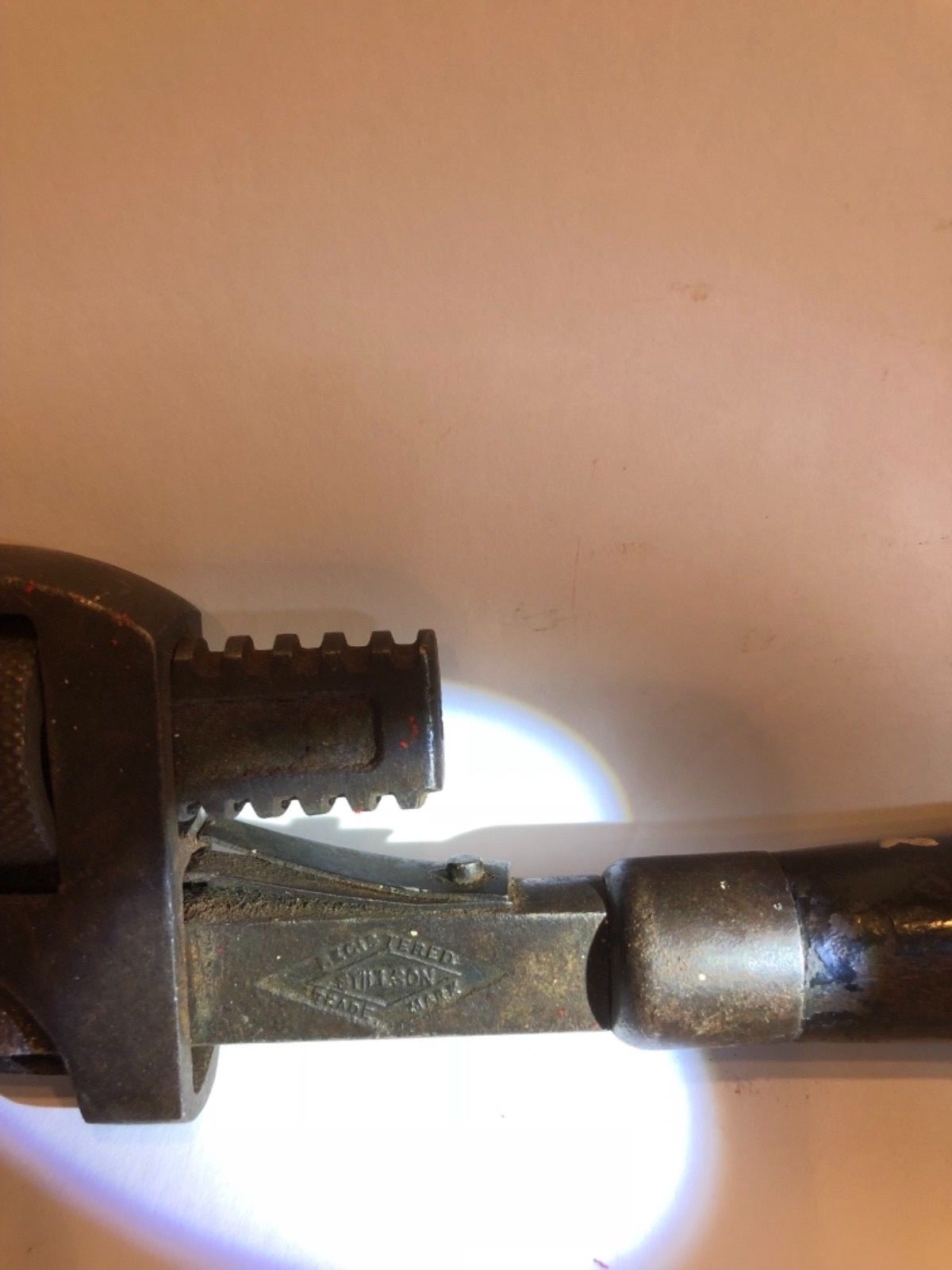 Walworth Stillson Wrench Vintage Made in Boston USA Excellent Working Condition