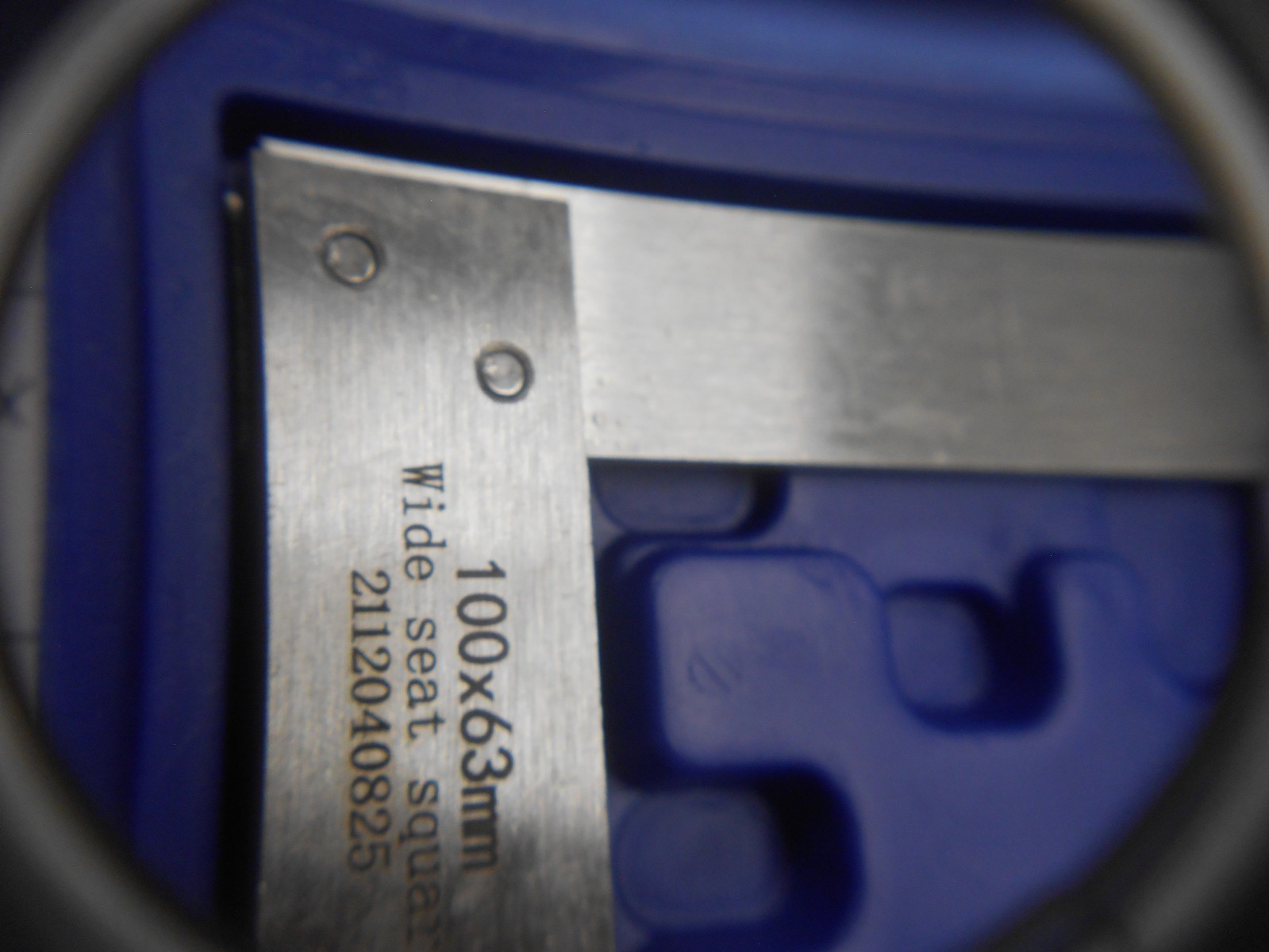 100 x 63 MM Wide Seat Precision Square in Case