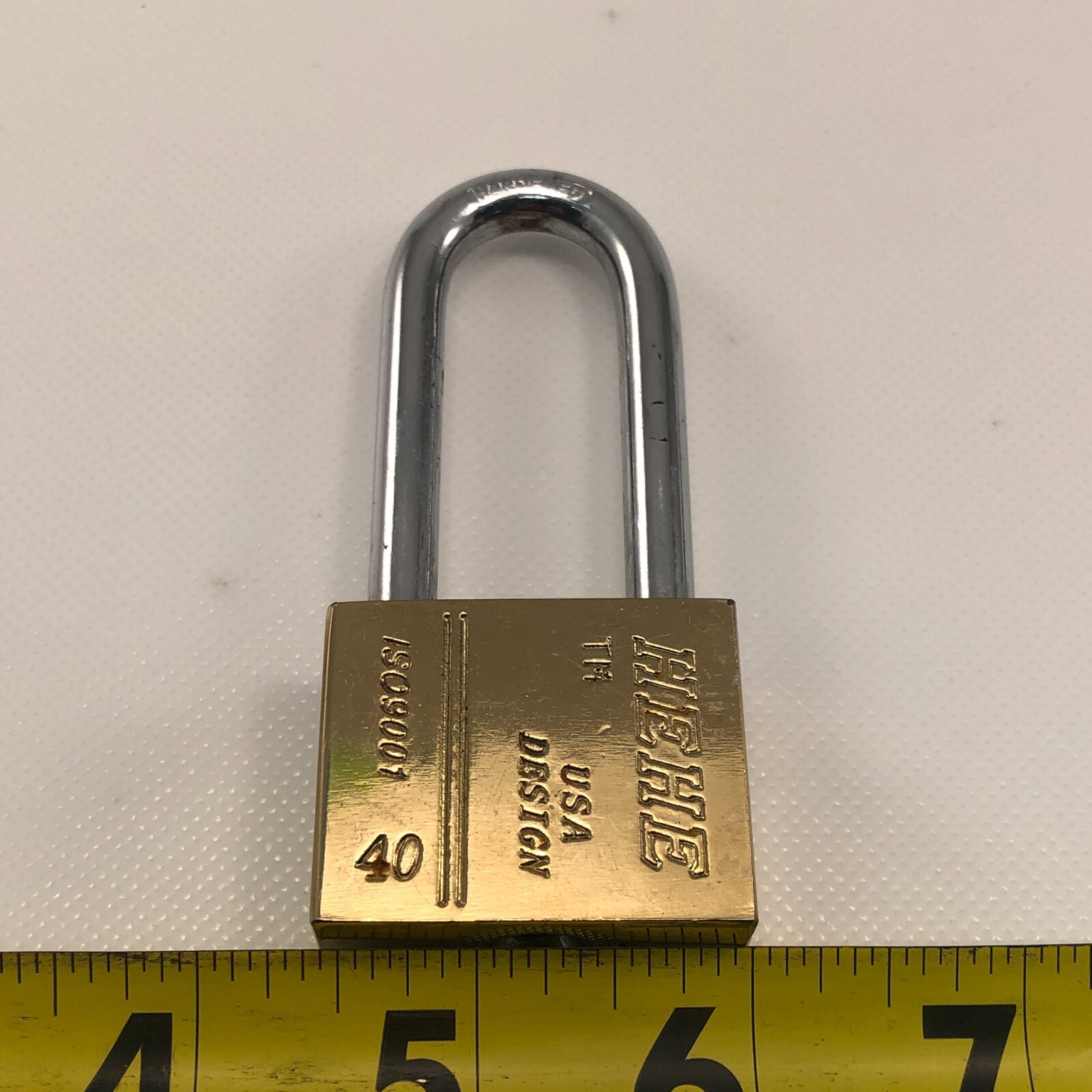 HEHE Padlock, #40 USA design 4-KEYS EGYPTIAN Nice Fast Ship
