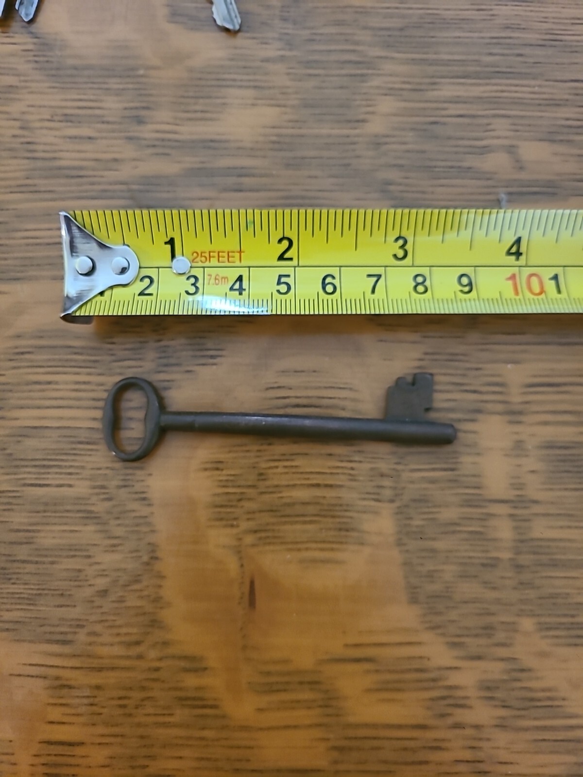 Skeleton Key Antique 3.5 Inches Brass 107