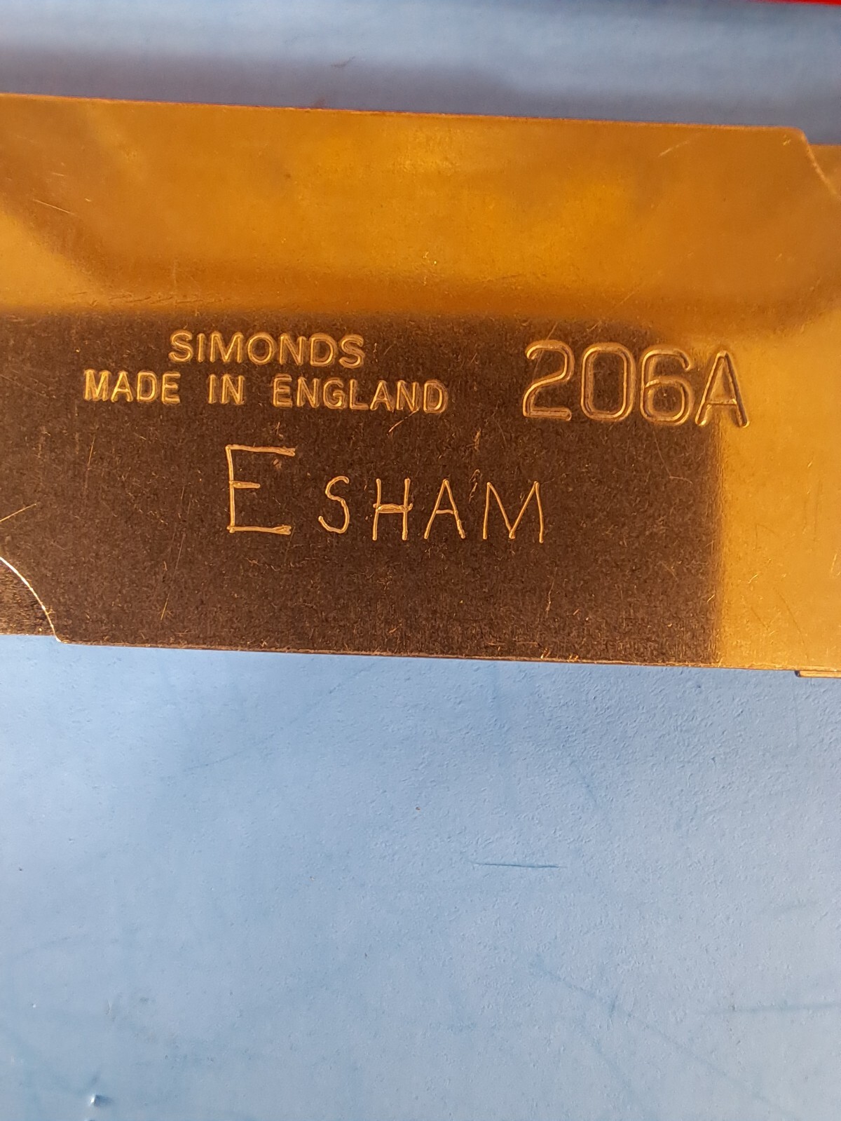 Vintage Simonds Radius Gage Blades No 206A 16 Int/Ext in Box – Made in England