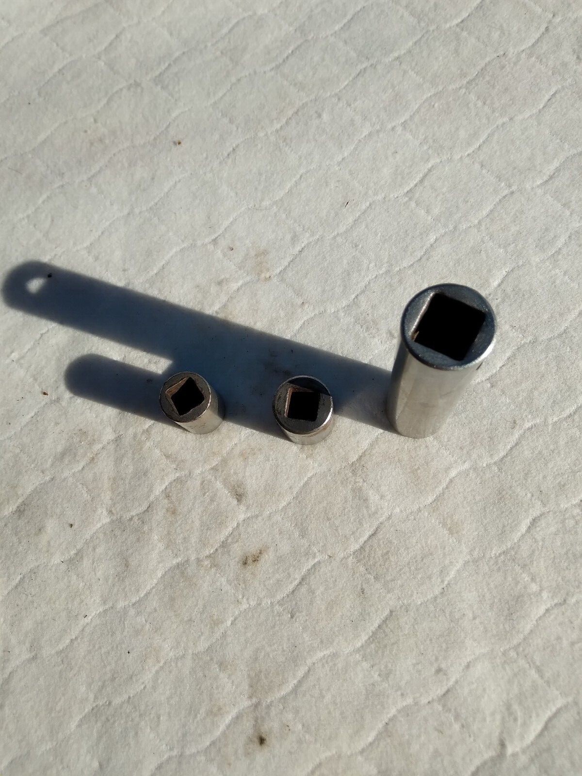 Vintage P&C Tools Lot 3/8″ and 1/2″ Drive Sockets, 3/8″ Extension, wrench.