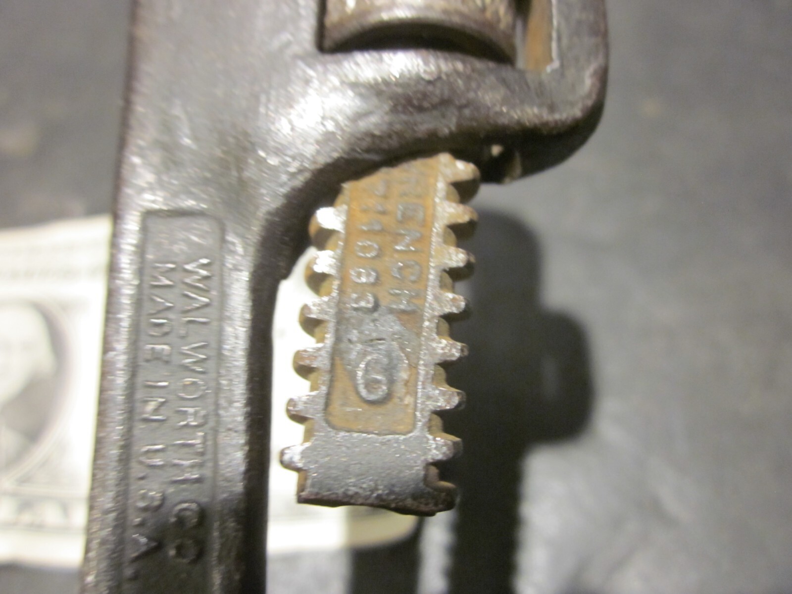 VINTAGE WALCO WRENCH CITY OF NEW YORK TOOL TRANSIT SUBWAY POLICE FIRE DEPARTMENT