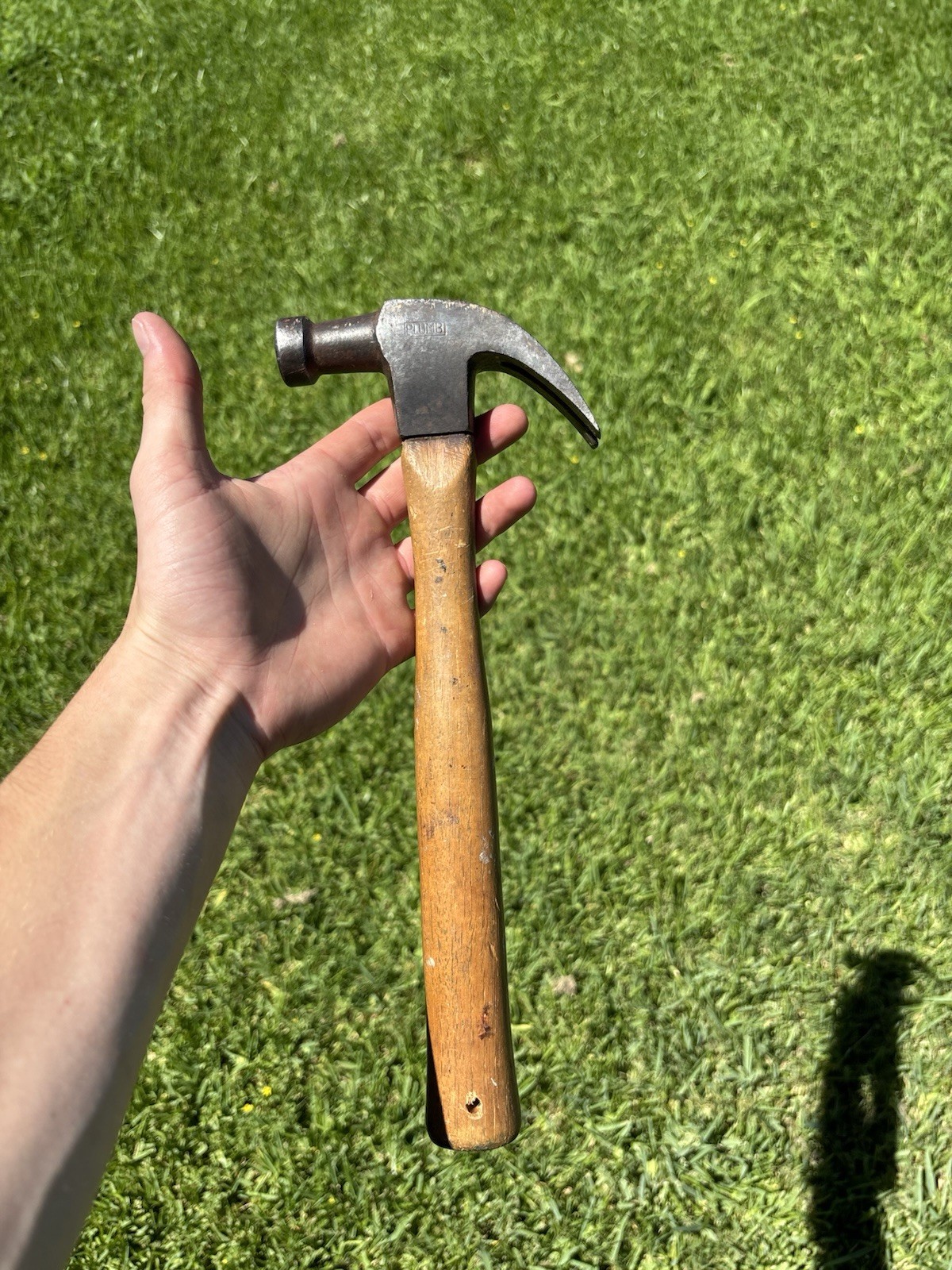 Plumb 20 oz Curved Claw Hammer Vintage