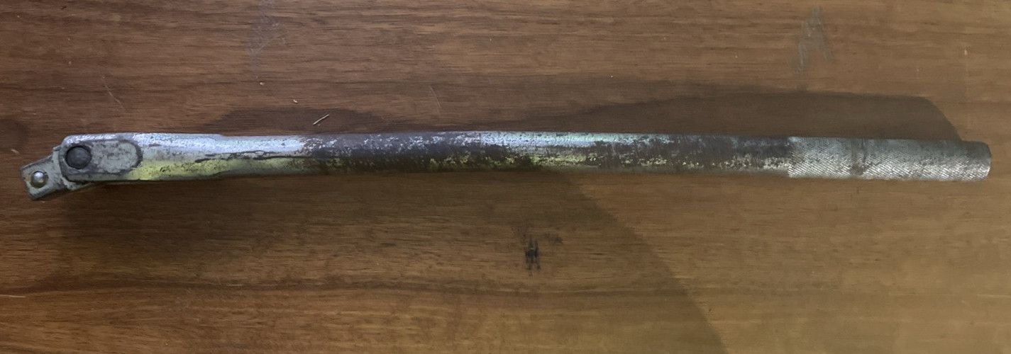 BONNEY R720A 3/4″ Dr. Flex Head Breaker Bar, 20-1/4″ Long Slight Warp in Handle