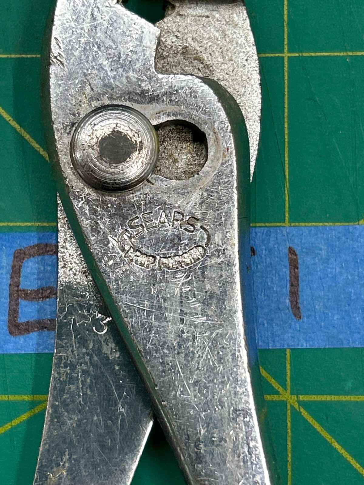 Vintage Sears 8.5″ Drop Forged Slip Joint Adjustable Pliers Tool – Made in Japan