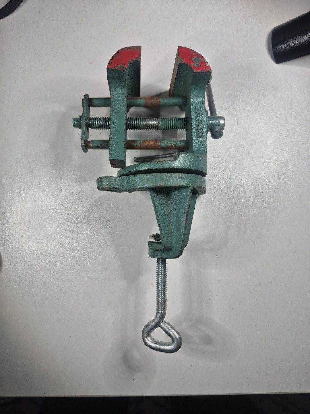 Vintage Clamp-on Bench Vise With 2.5” Jaws Made In Japan