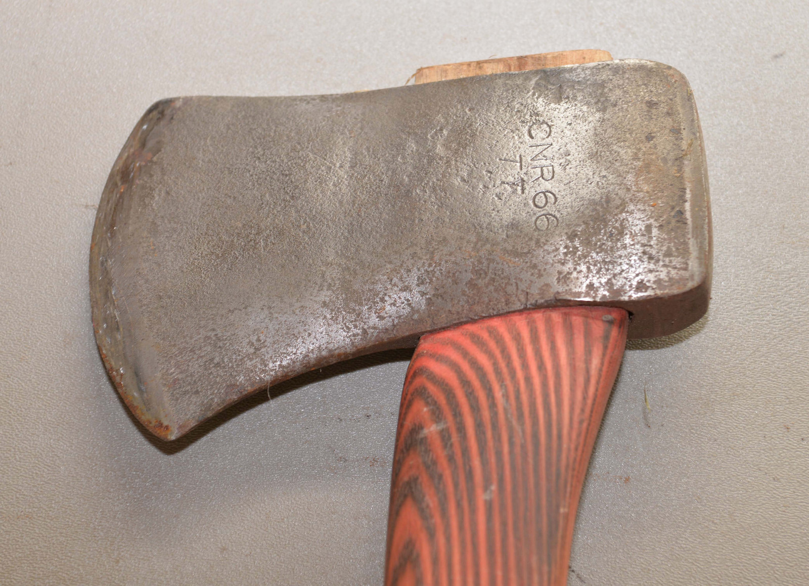Rare Canadian National Railroad axe 1966 TT collectible rail logging Canada H4