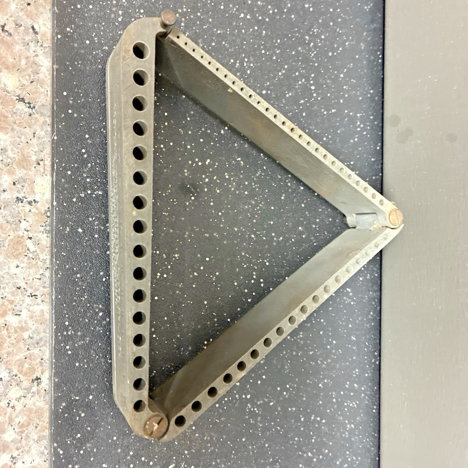 Vtg. MORSE TWIST DRILL MACHINE CO. Nickel-Plated Drill Bit Stand 1/16″ To 1/2″