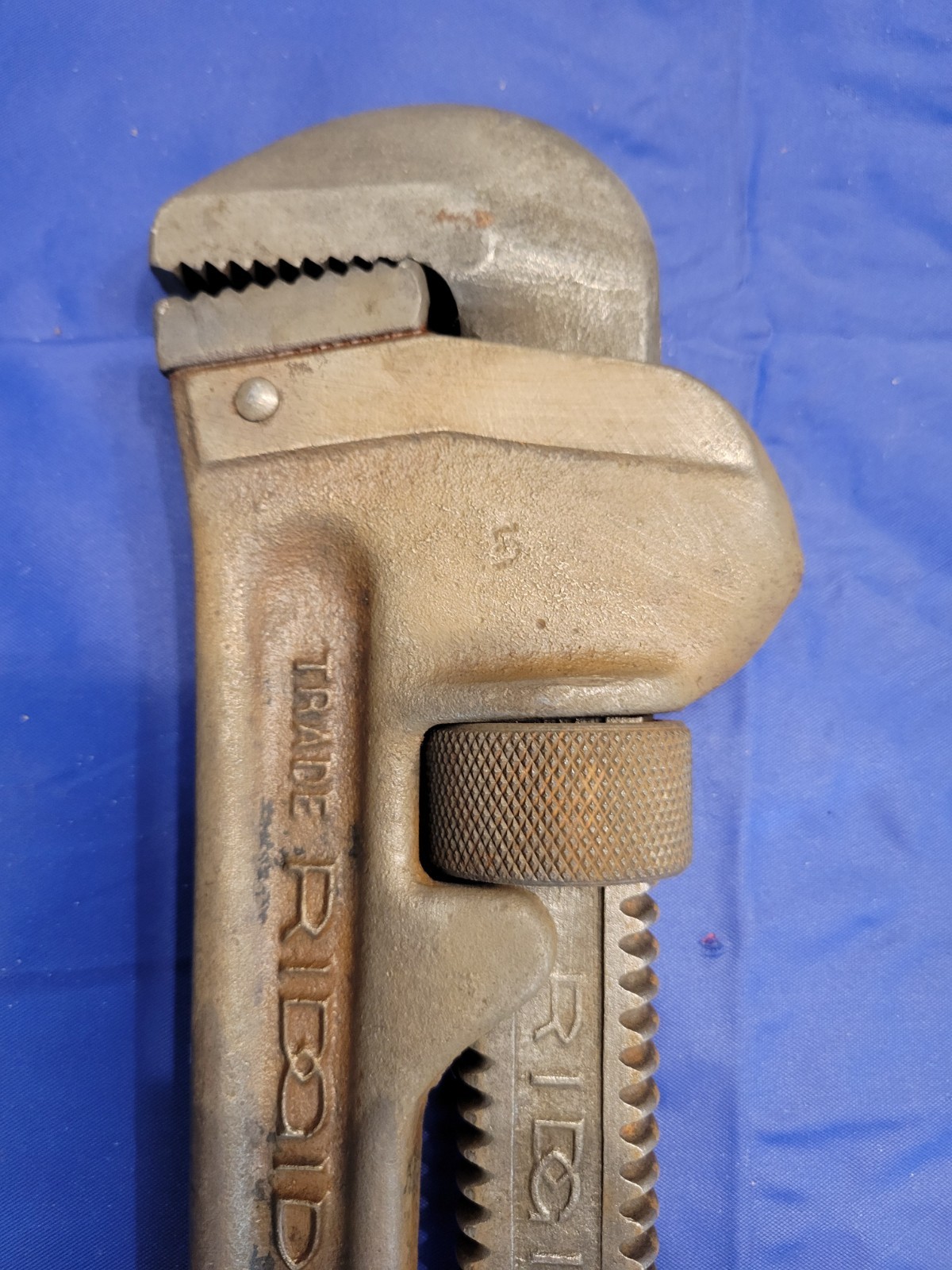 2 Antique Pipe & Monkey Wrenches Wrench BD 15 inches & Ridgid 18 inches