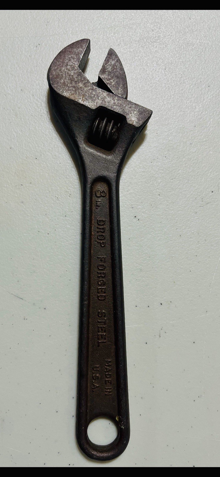 VTG CRESCENT TOOL CO 8″ Adjustable Wrench Jamestown NY Made In USA
