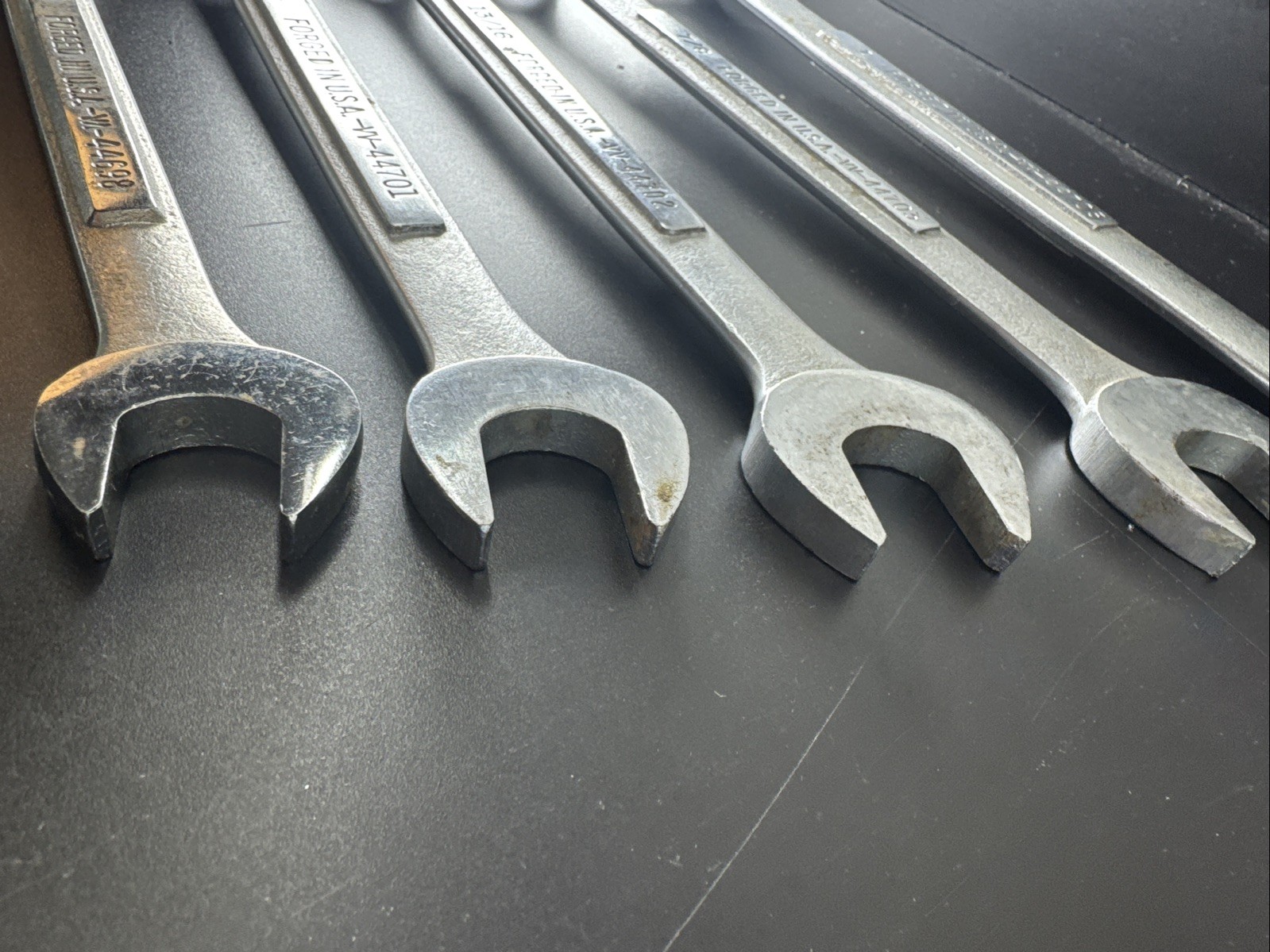 Vintage Craftsman SAE Combination Wrench Set 12 Point USA 1” to 1/4” 9pc VV VA