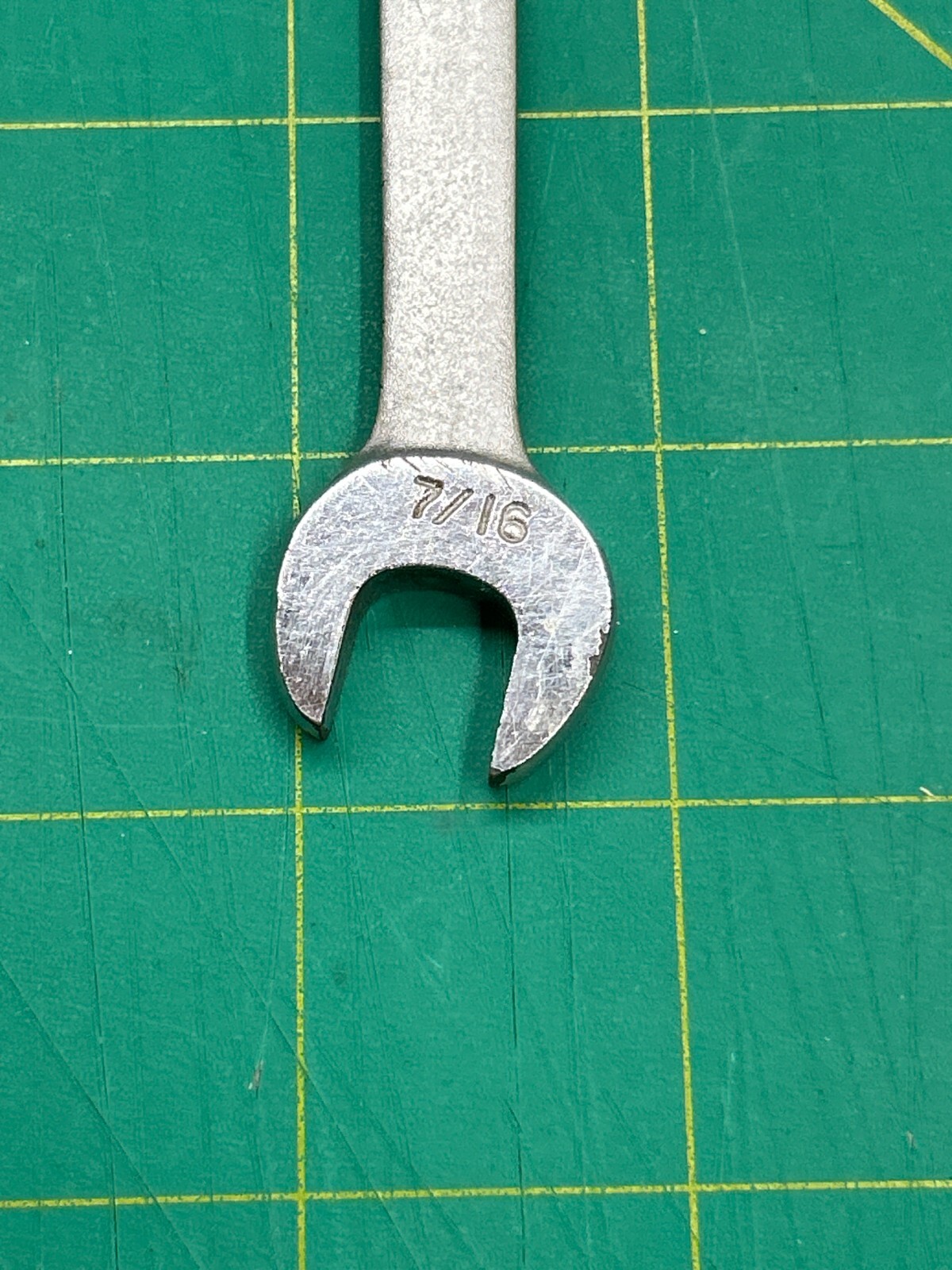 Vintage Vitalloy Billings Double Open End Wrench Tool 1/2 x 7/16 – Made in USA
