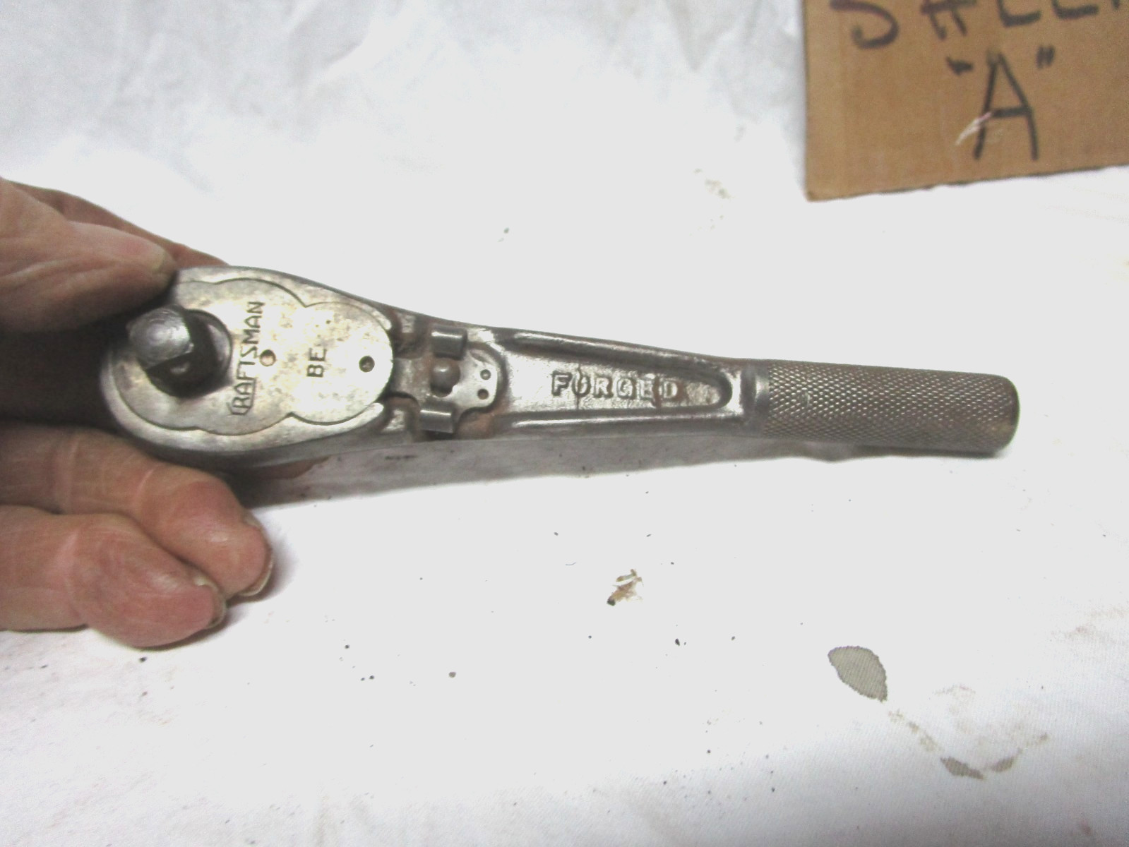 Vintage 6″ long Craftsman BE 3/8″ ratchet