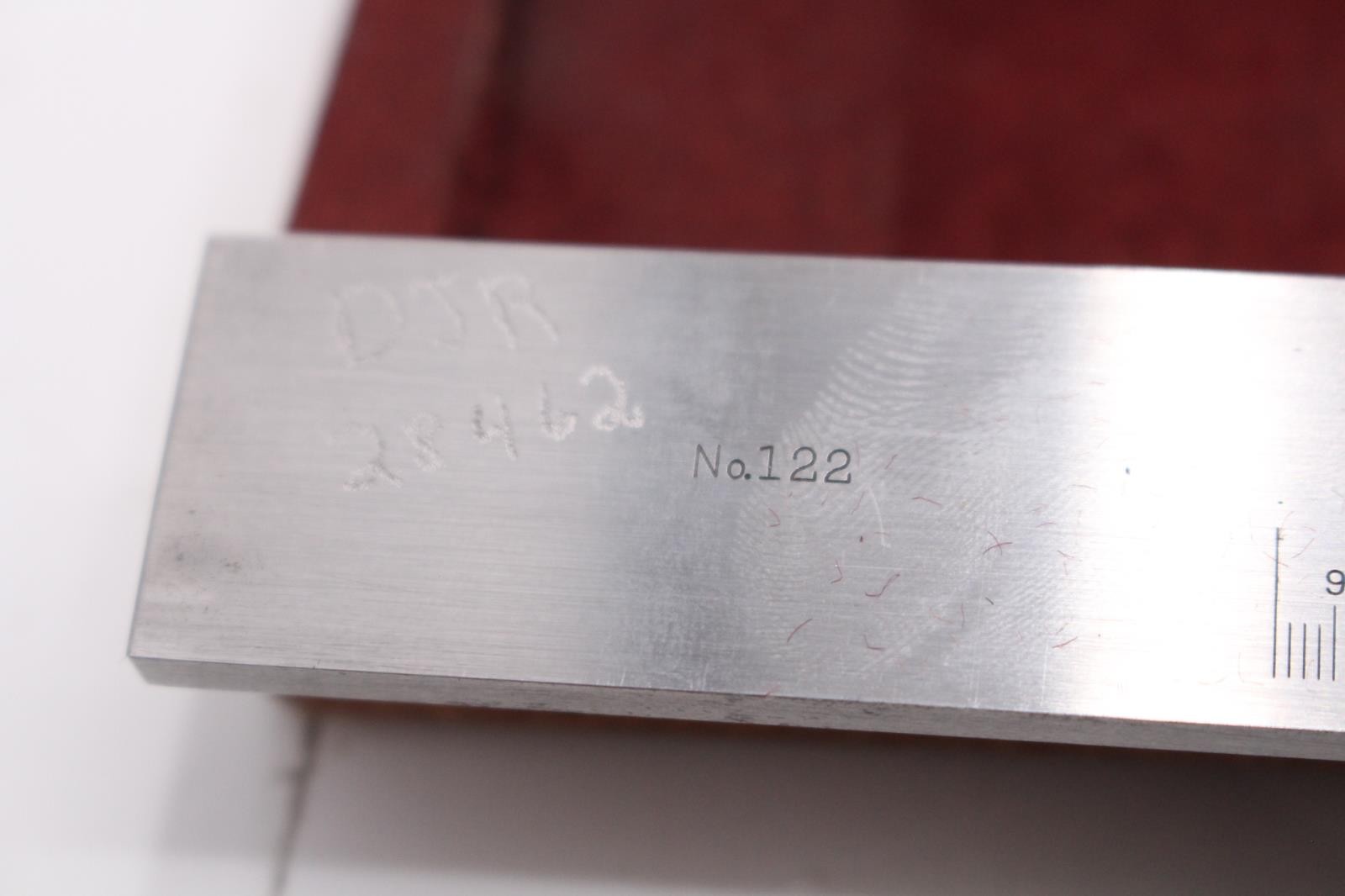 Vintage Starrett No. 122 12″ Vernier Caliper Inside Outside w/Wood Case
