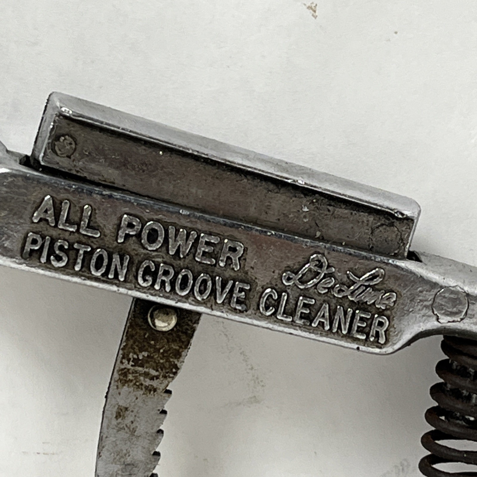 Vintage ALL POWER DELUXE Piston Groove Cleaner All Power Mfg Co. L.A. California