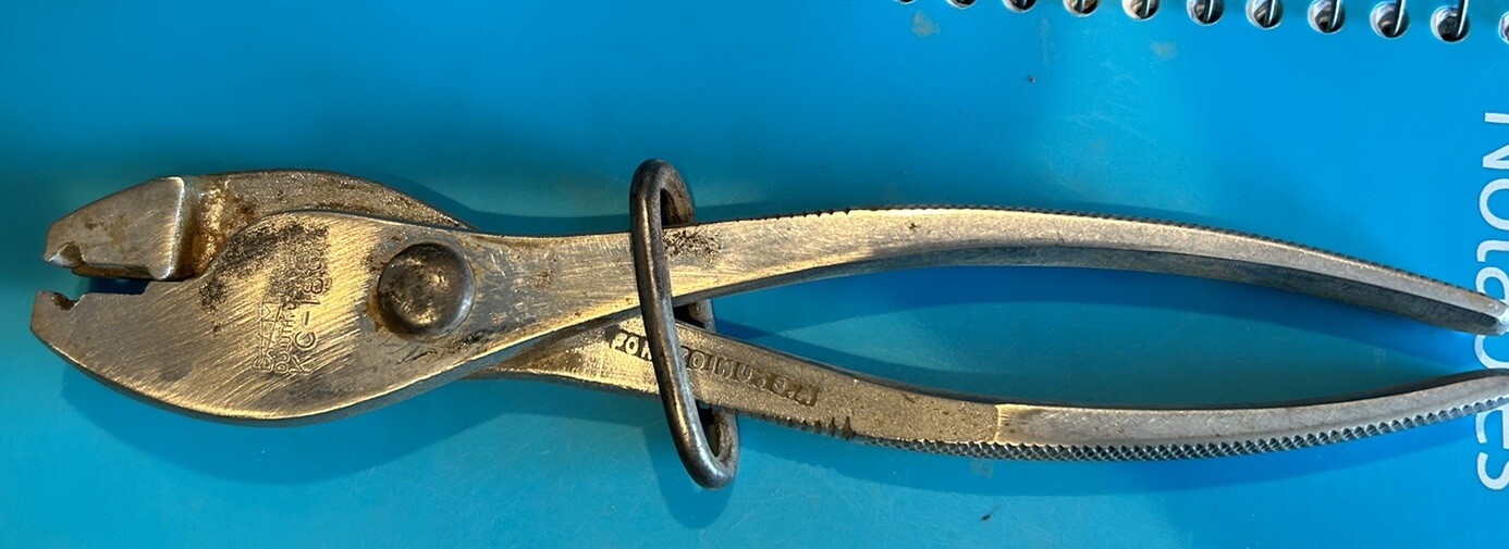 Diamond USA No. KC-18 External Hog Ring Clamp Type Hose Clamp Style Pliers H255
