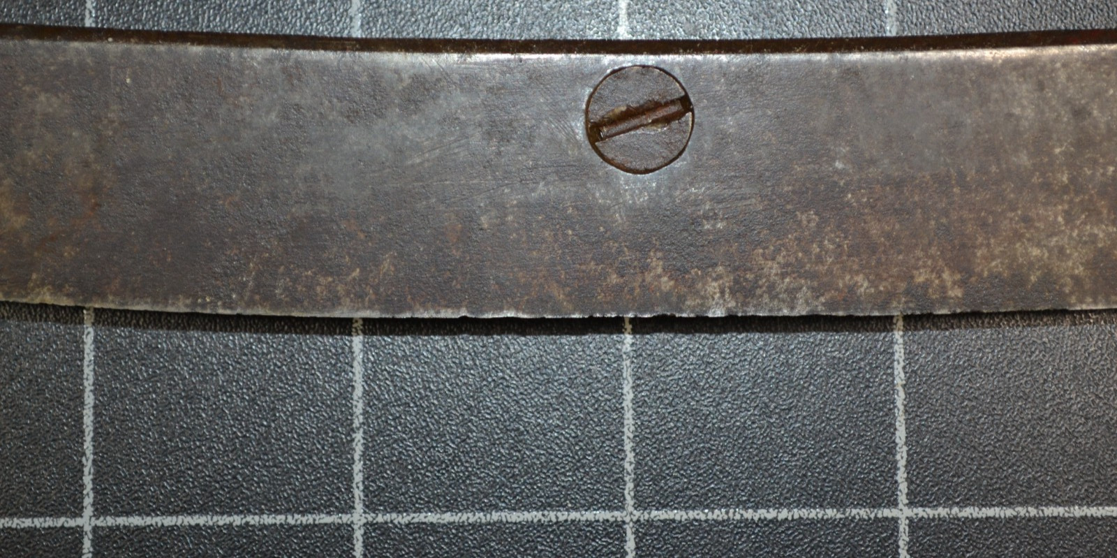 Wm BRADY & SON – MT JOY, PA – MARCH 5, 1872 PATENTED DRAW KNIFE – 9″ EDGE – RARE