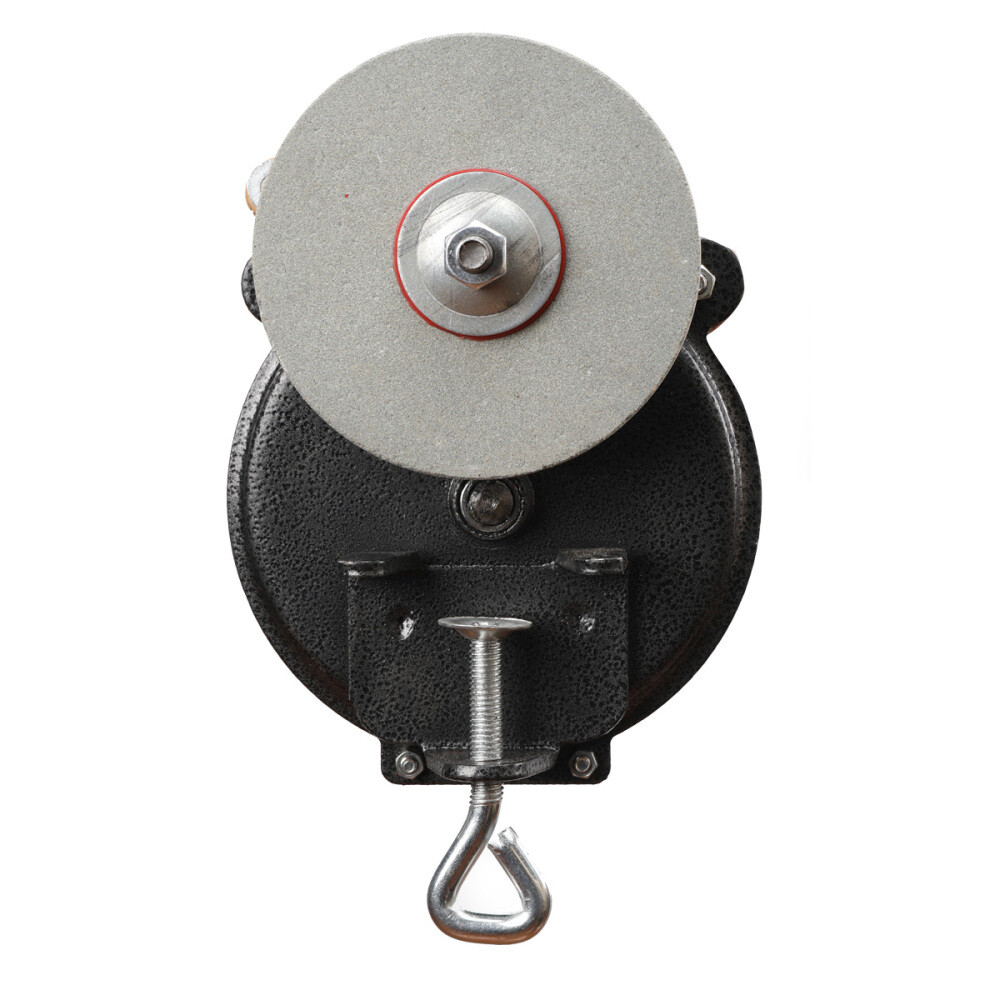 6in. Hand Grinder Hand Bench Mount Hand crank Grinder Sharpener Tool US