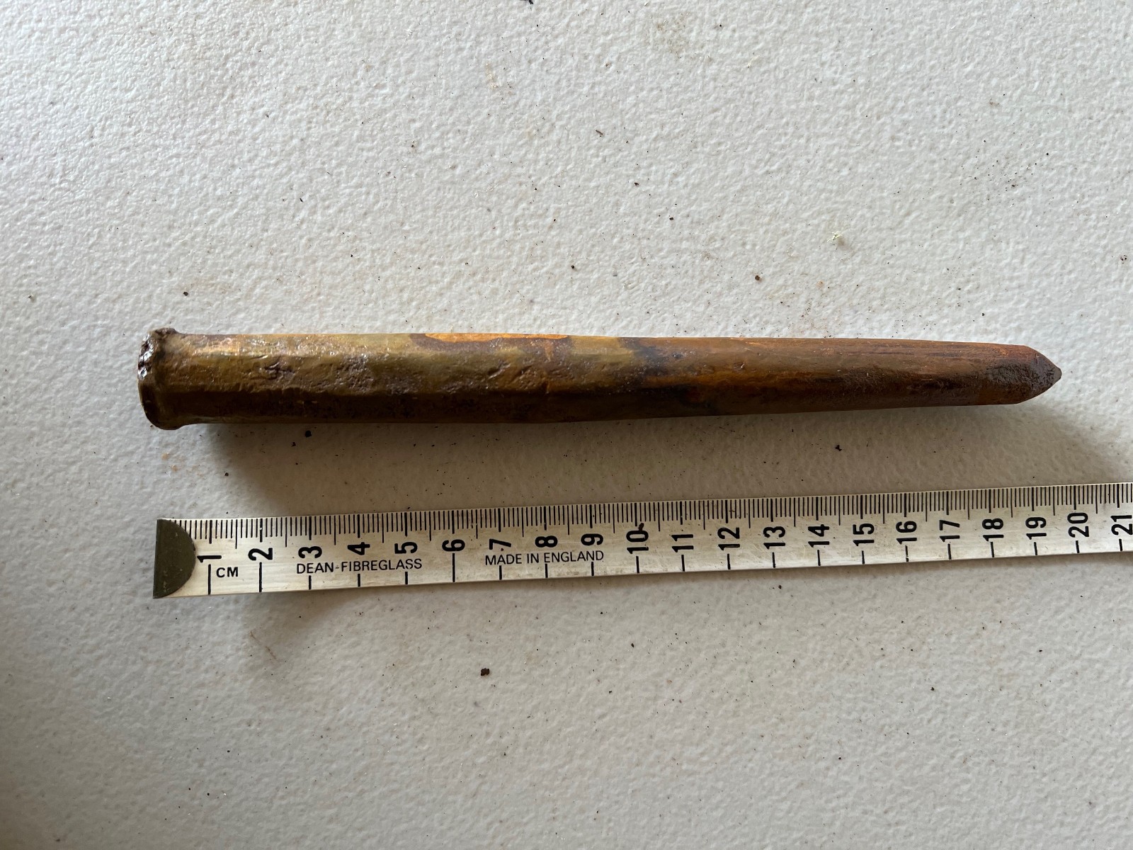 Vintage workshop tools – 3 vintage cold chisels – 1 Scott Trojan 2 unbranded