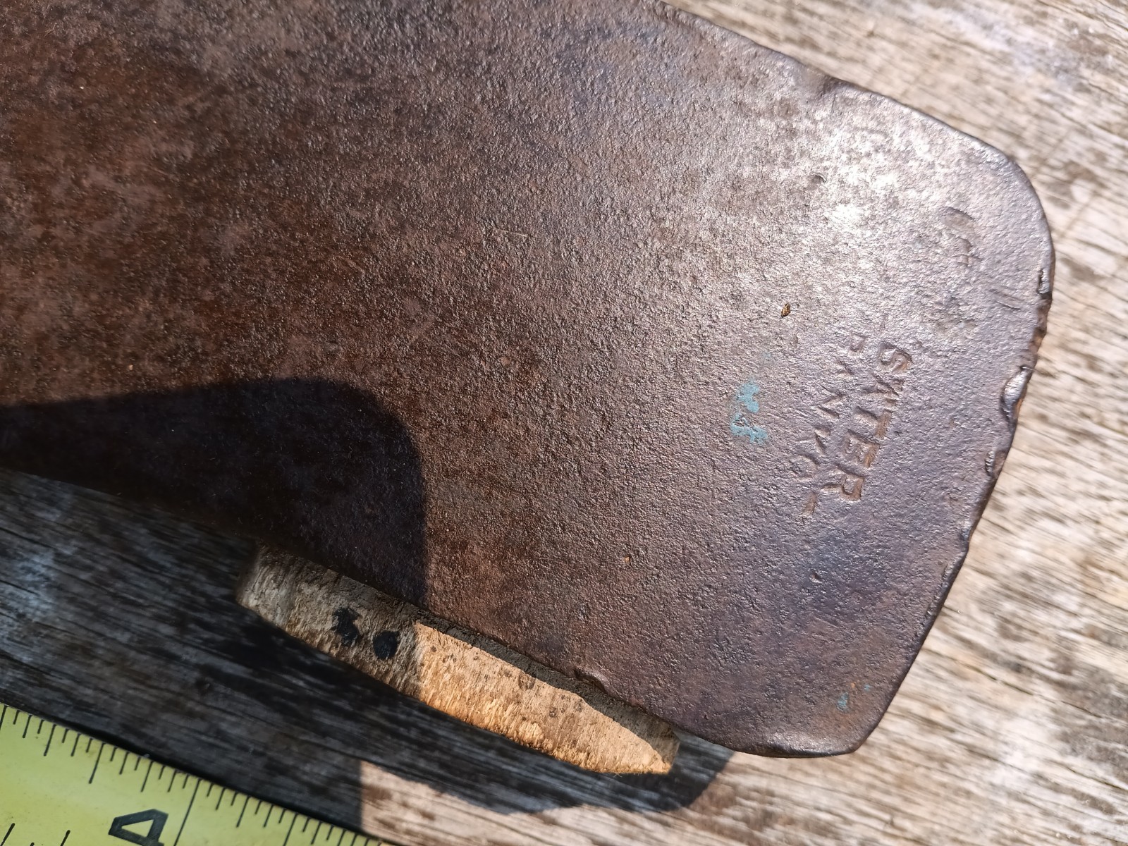 Vintage Sater Banko Sweden 3 1/2 Axe Head