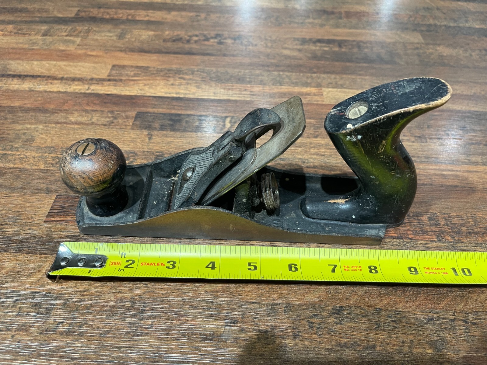VINTAGE STANLEY 9 1/2″ DEFIANCE 2″ WIDE HAND PLANE NORMAL WEAR ShipsFree!! 1010