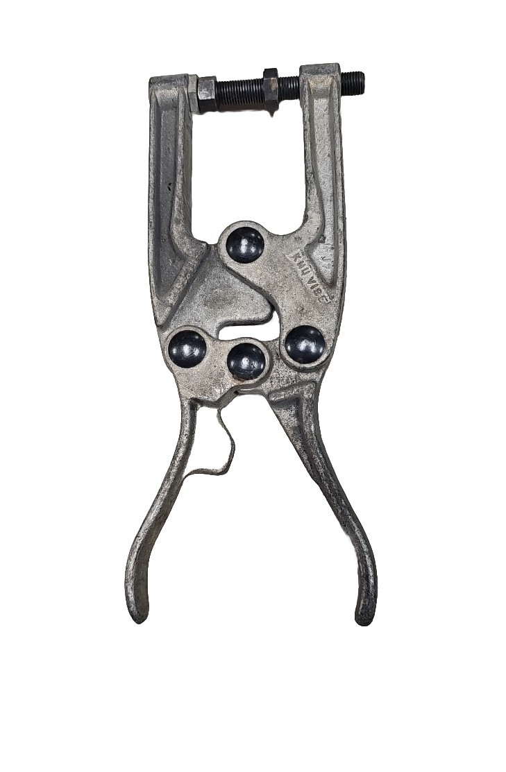 Vintage Knu Vise P-1200 Welding or Aircraft Aviation Clamp Crimp Pliers Tool