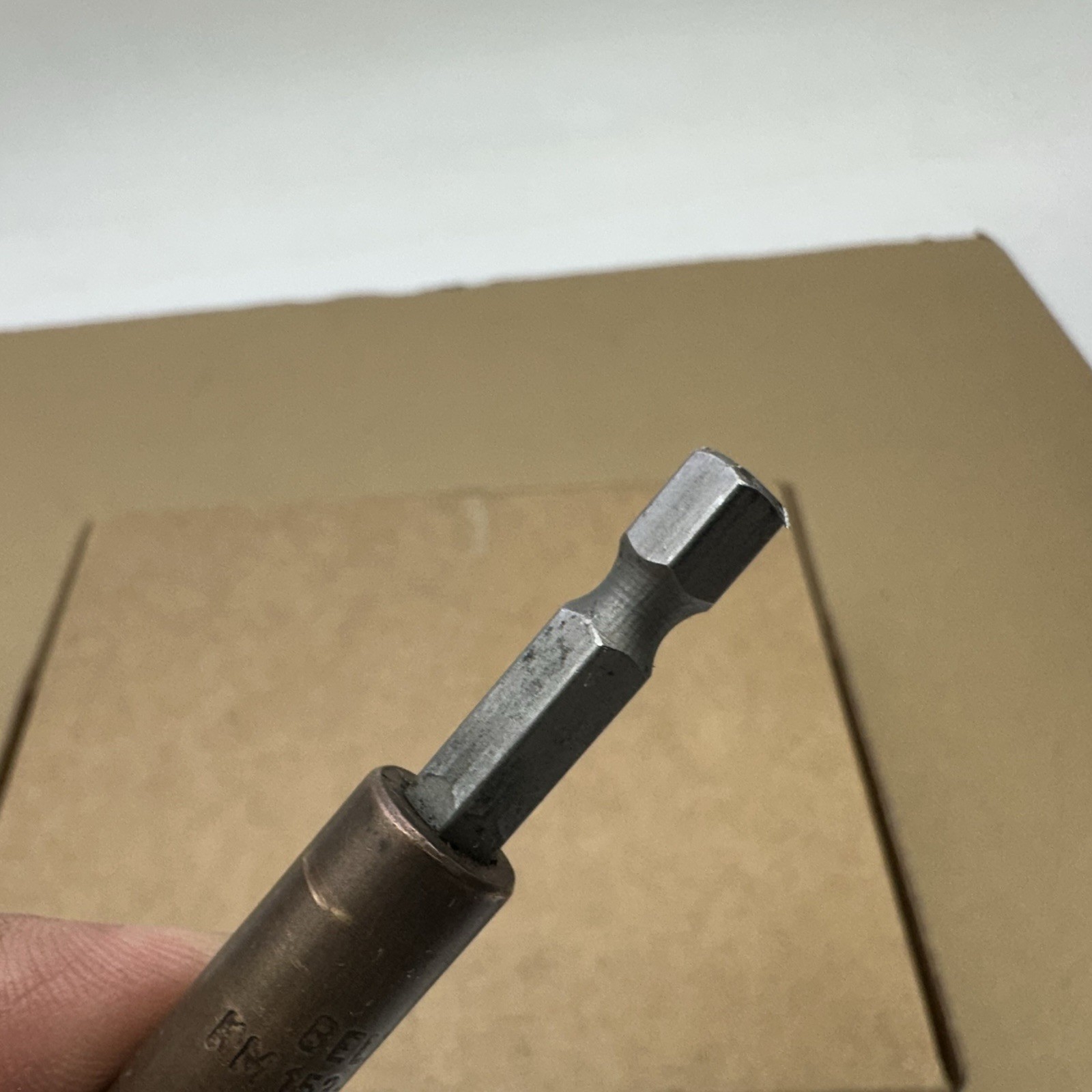 Vintage Belzer Hex Bit Magnetic Socket Driver 6 Point Made In Germany KM153-48mm