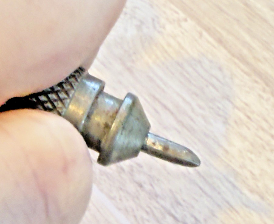 VTG Stelray Spring Loaded Awl Patent 2423511 Automatic Tool 40s WW11 Era