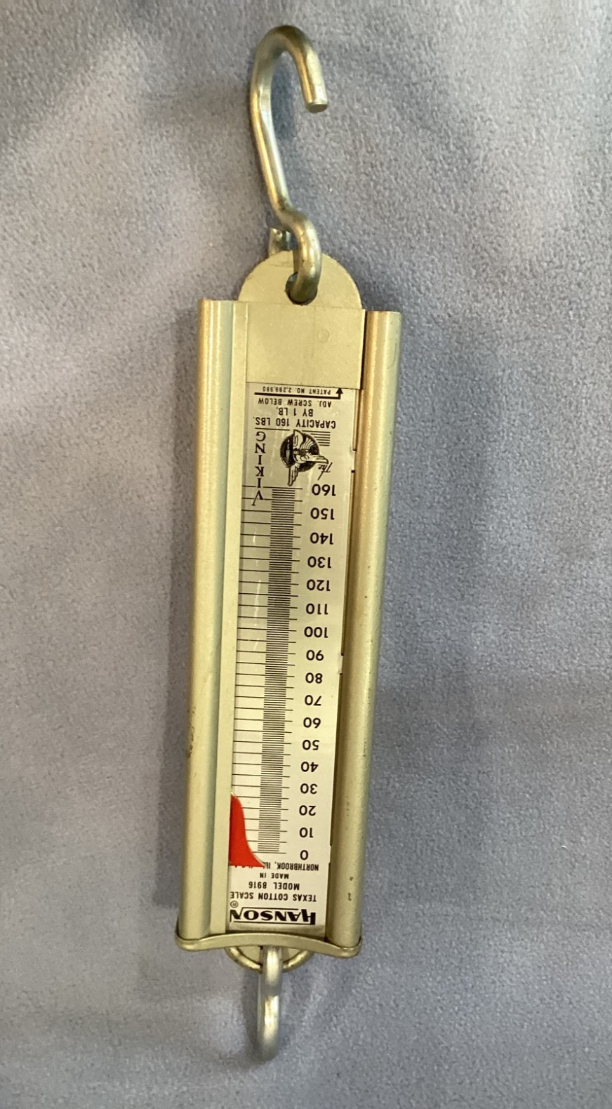 HANSON TEXAS COTTON SCALE MODEL 8916, VINTAGE