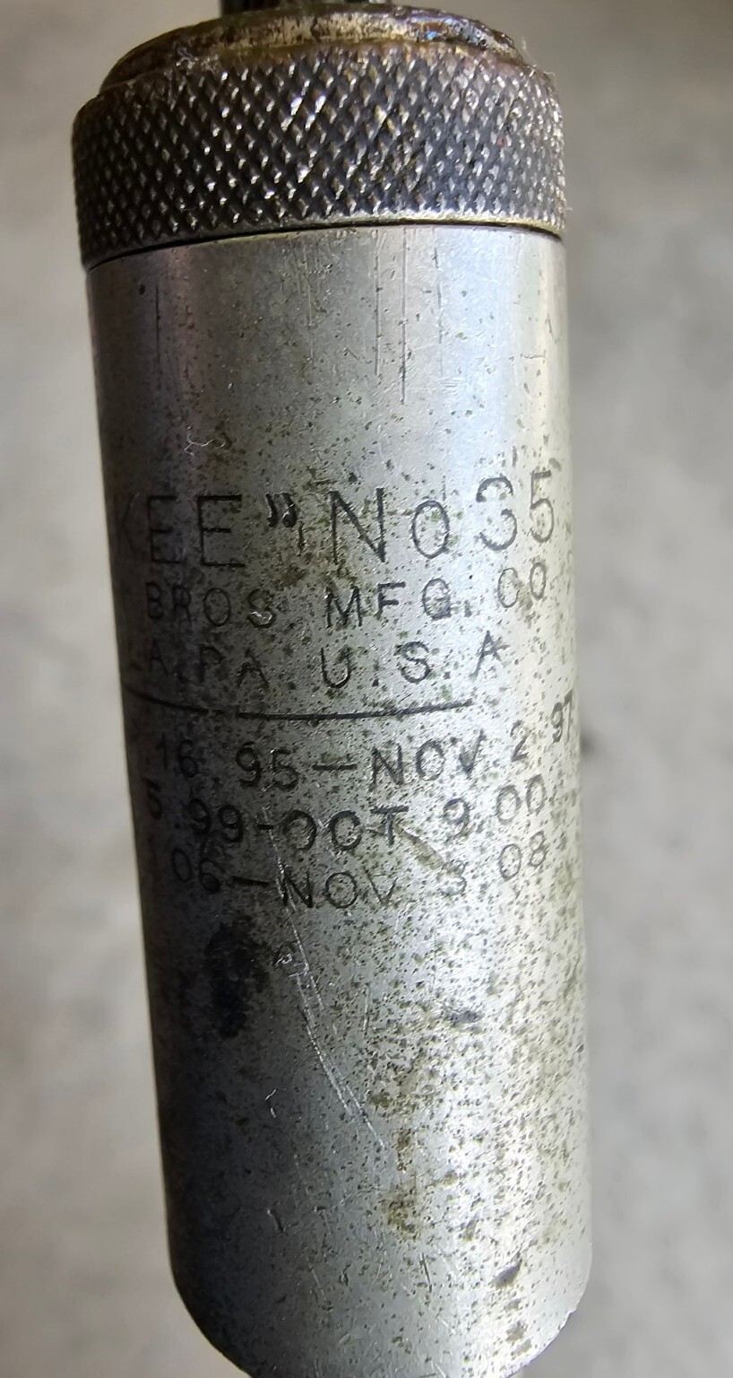 Vintage Yankee North bros. no. 35 ratchet screwdriver