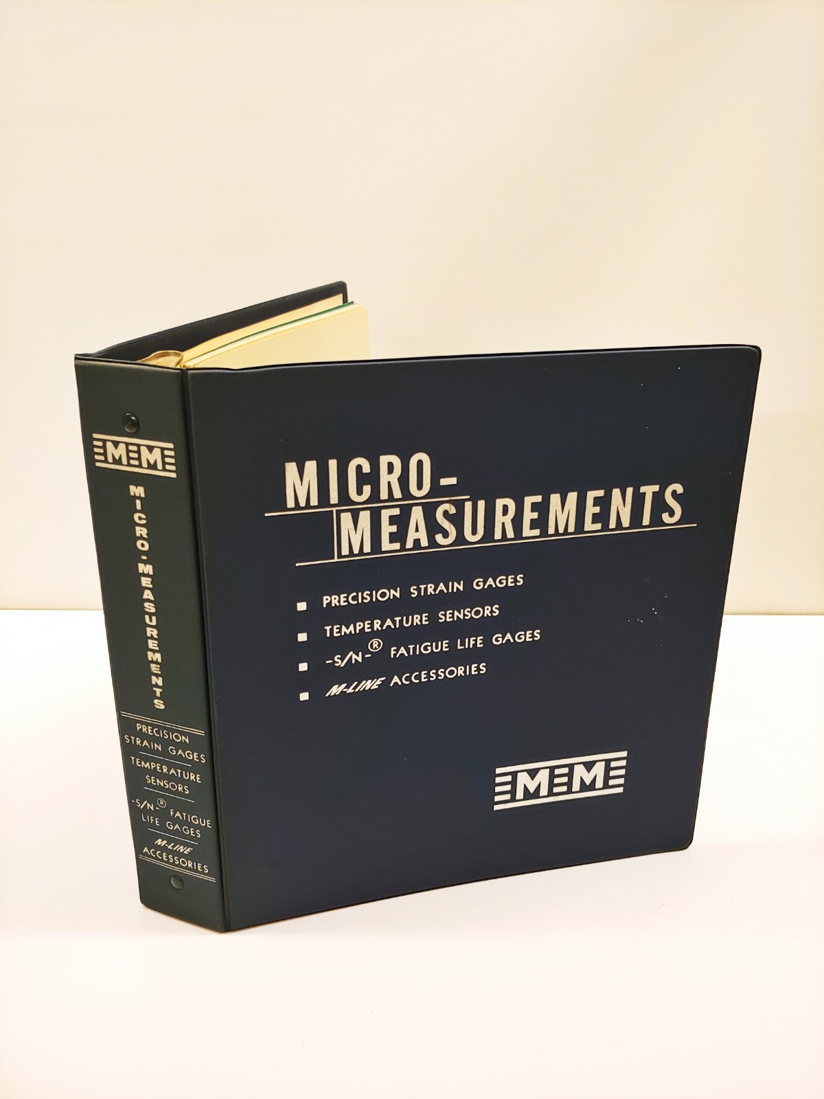 Vintage Micro-Measurements Catalog & Tech Data Binder Book Guide – COMPLETE