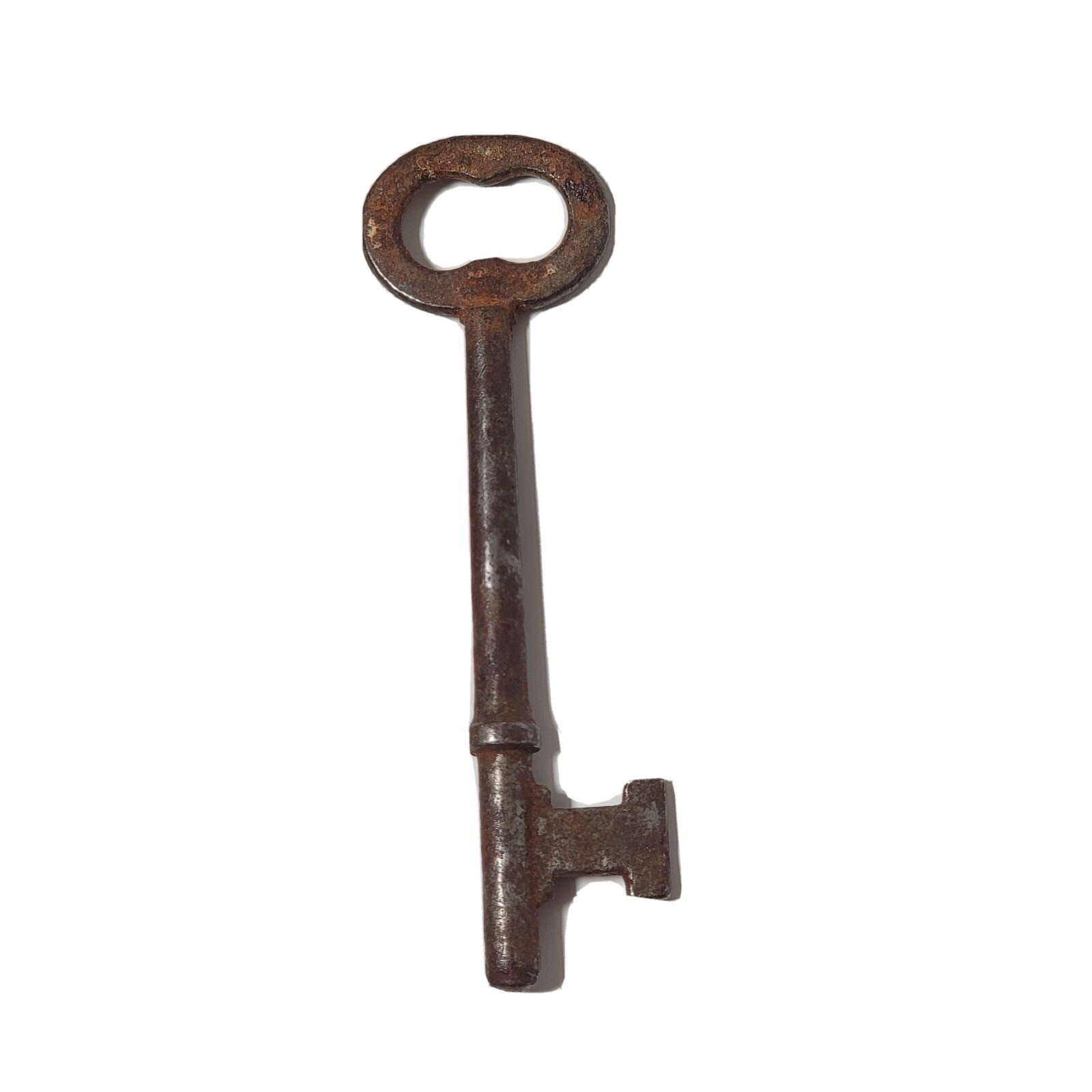 Vintage Solid Barrel Skeleton Key Marked No B2506 And Approx 2 5/8″ Long