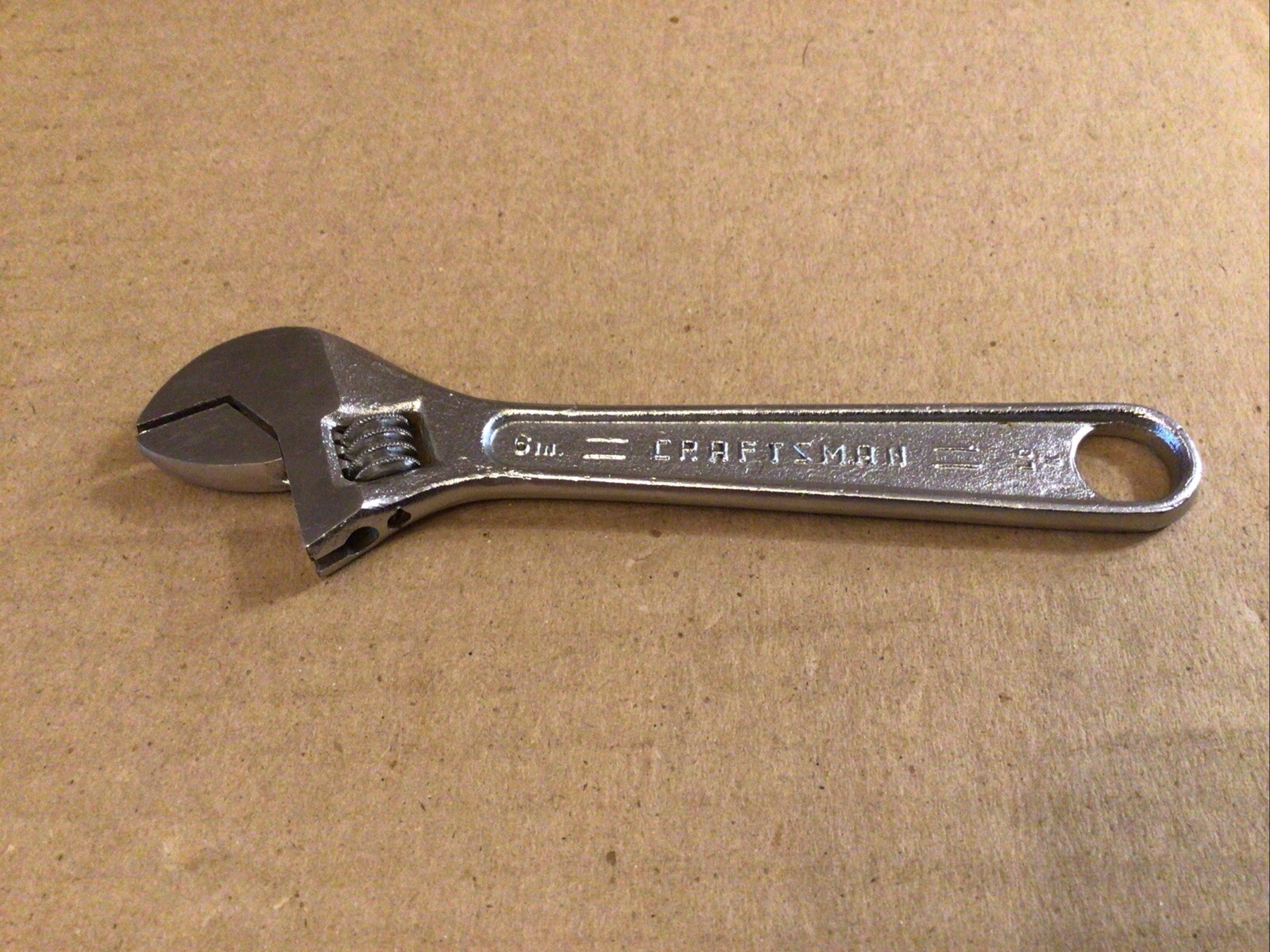 Lot of 3 Craftsman Wrenches,2-V Series Comb.Box,1-6” Adjustable Wrench,USA,used