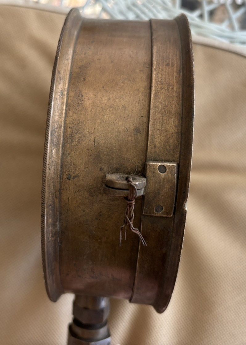 American Steam Gauge Co ~ Niles Toll Works 5000 lb. for Hydraulic Press