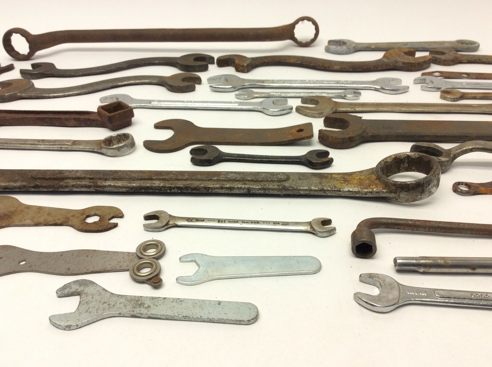 Wrenches Hand Tools Industrial Drop Forged USA AIGO Apex Mixed Vintage Lot Used
