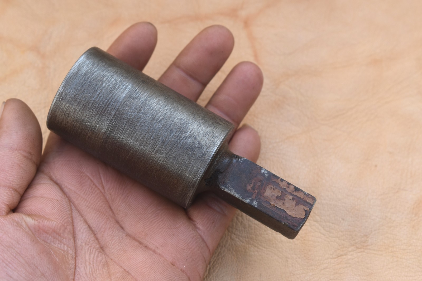 Vintage iron silversmith Goldsmith jewelry Making hardy Mini anvil tool 23 0z