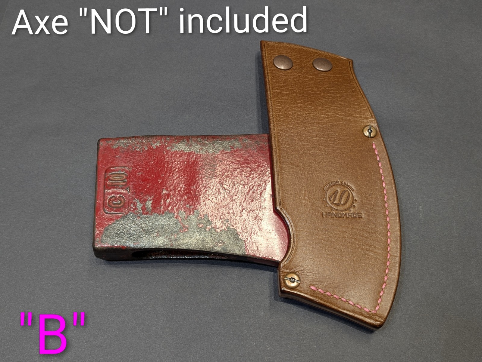 Council Tool 3.5lb Dayton Felling Ax Handmade Leather Axe Mask “Only” Read Descr