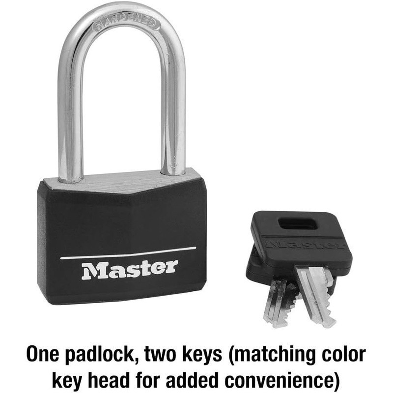 Indoor Outdoor Padlock Key Lock Shed Gate Storage Security Durable Alloy Steel