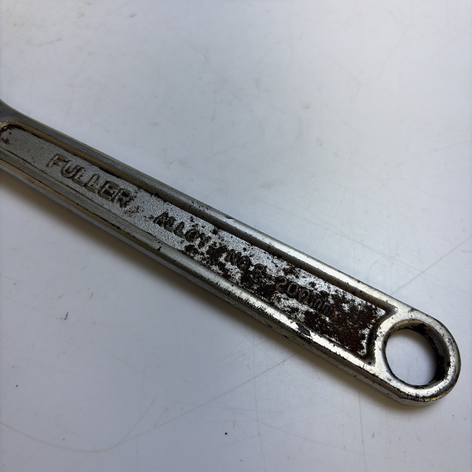 Vintage Fuller Alloy No 8 Adjustable Wrench 200mm Made in Japan