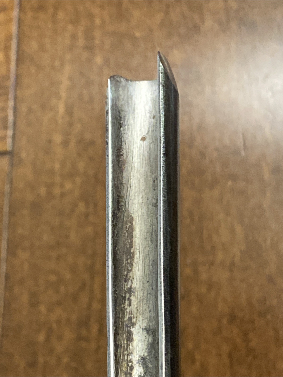 Antique D.R. Barton NY 1832 Woodworking Gouge/Chisel 1/2″ #11