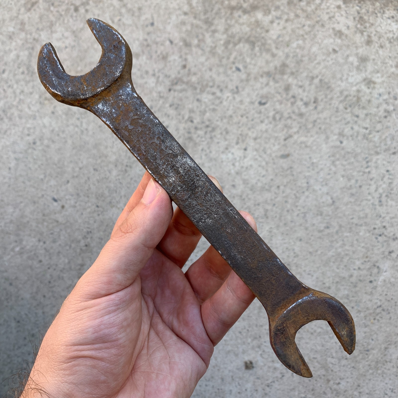 Vintage Open End Wrench / Soviet Old Hand Tool / Made in USSR.