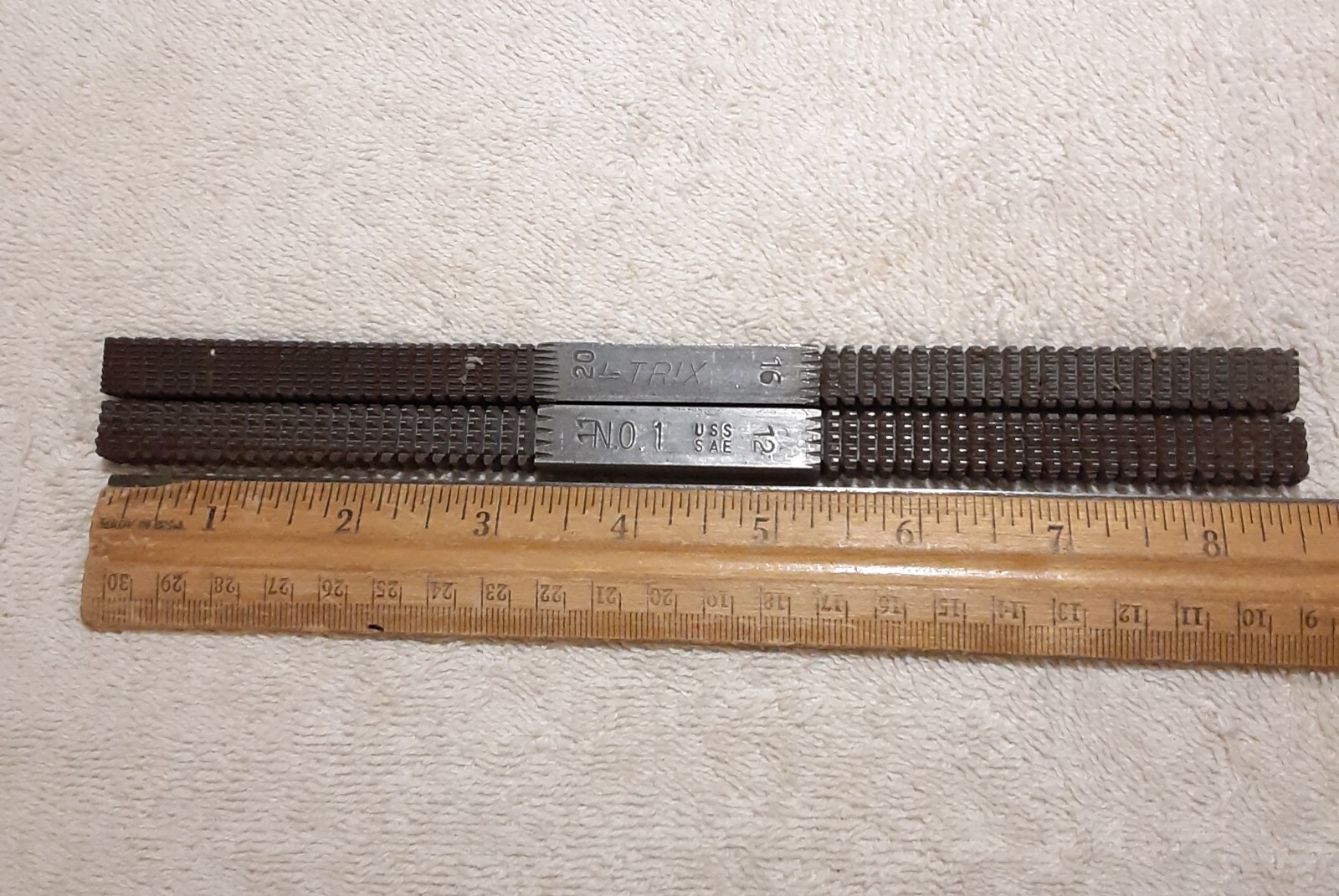 2 REIFF & NESTOR CO. THREAD FILES NU-TRIX No. 1 and 2