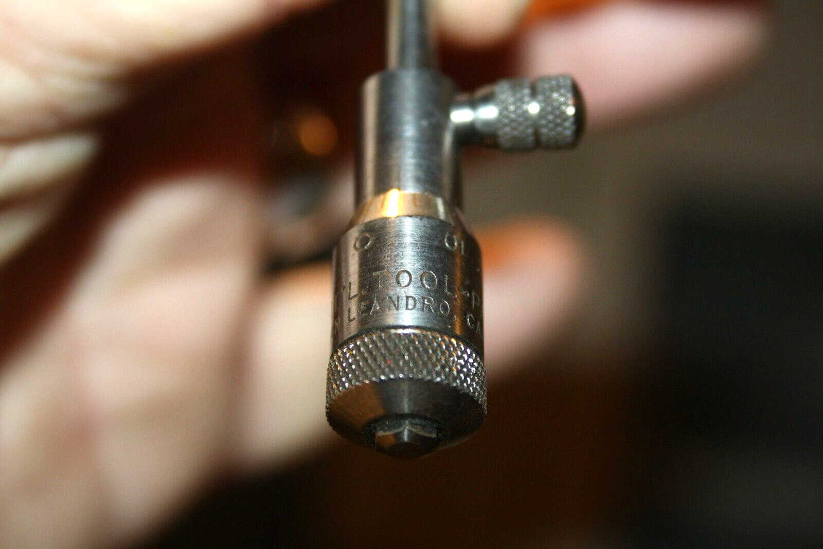 VINTAGE INTERNATIONAL TOOL CO. SAN LEANDRO CA, INSIDE MICROMETER SET MACHINIST