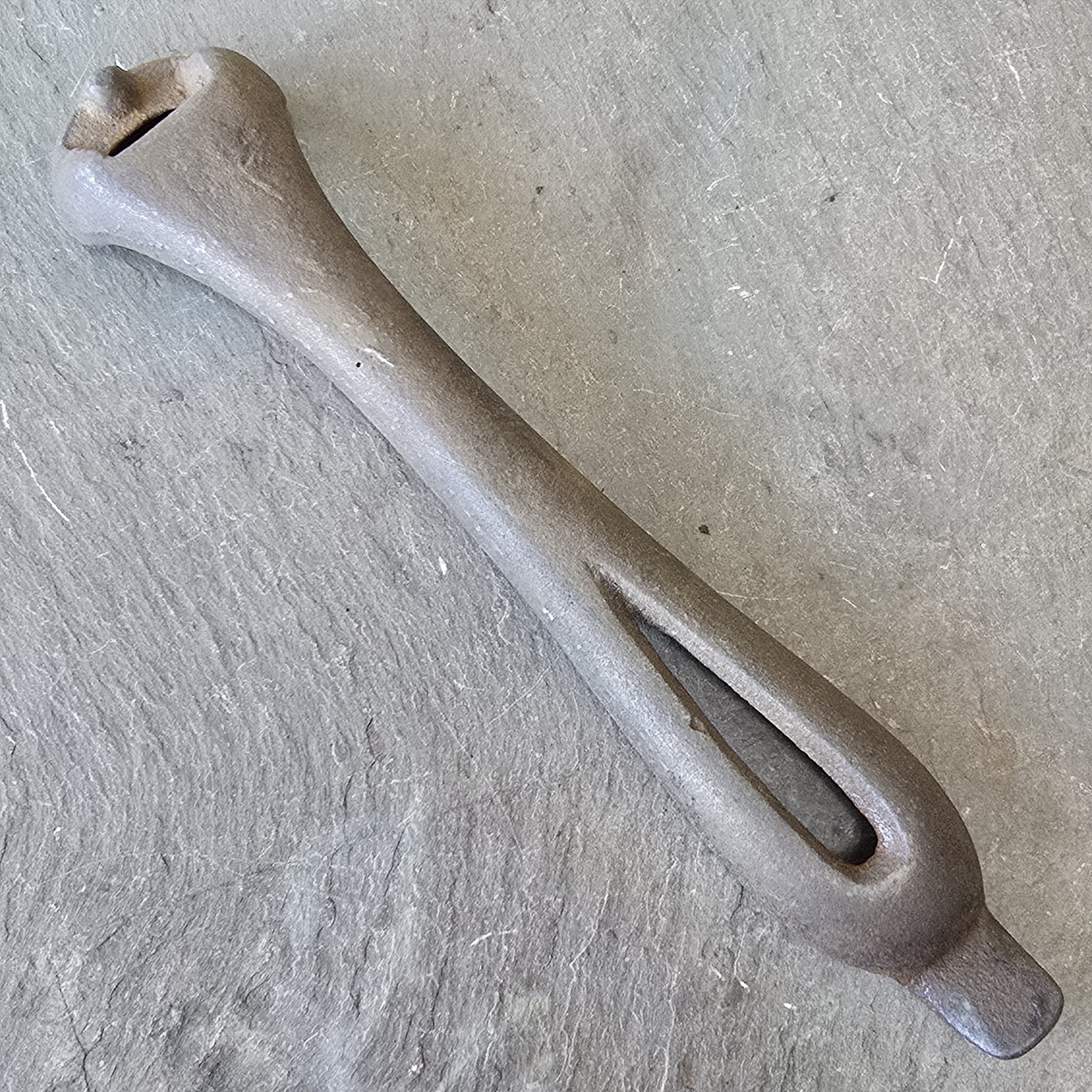 Antique Cast Iron C1 Double Ended Stove Oven Burner Pot Lid Lifter Tool