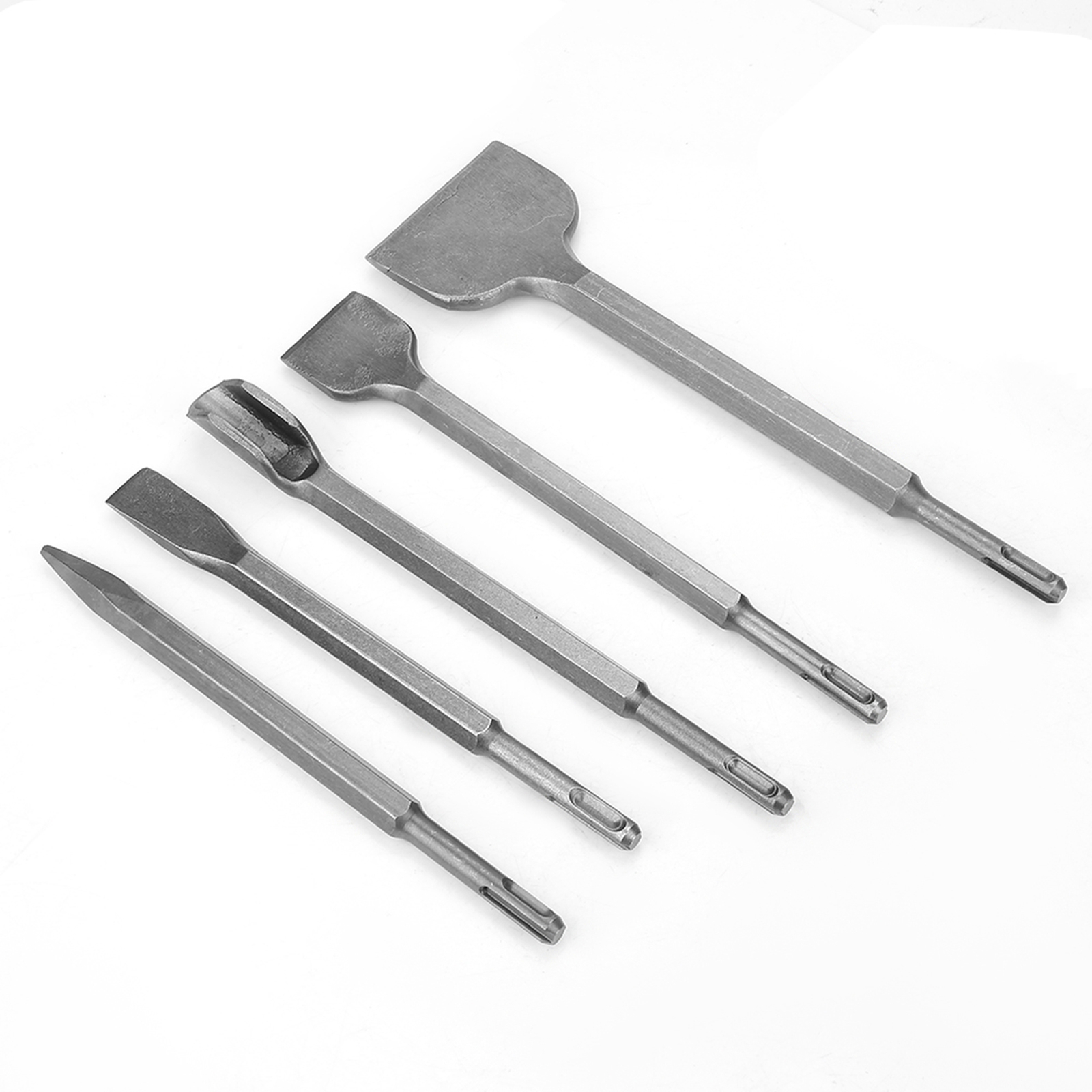5pcs Different Type SDS Plus Bits Chisel Set For Electric Hammer♡
